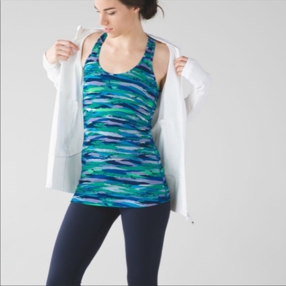 Lululemon Cool Racerback Seven Wonders Tank Top - Picture 2 of 8